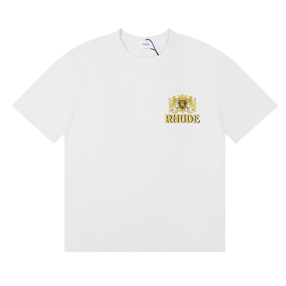 Rhude T-shirt Wheat Ear Badge Short Sleeve T-shirt