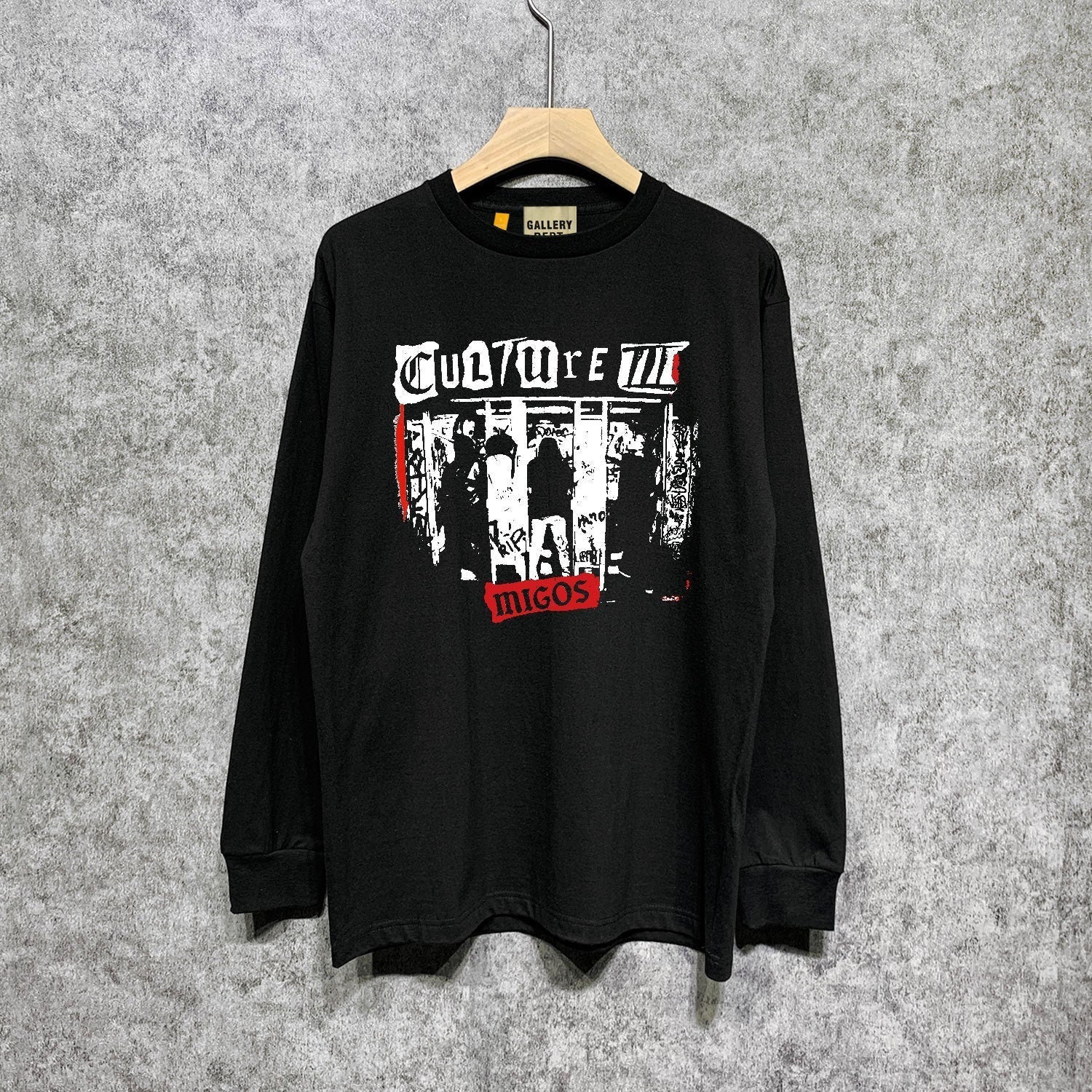 Gallery Dept Long Sleeved Shirt Fashion Brand Long Sleeve Long-Sleeved T-shirt Blouse