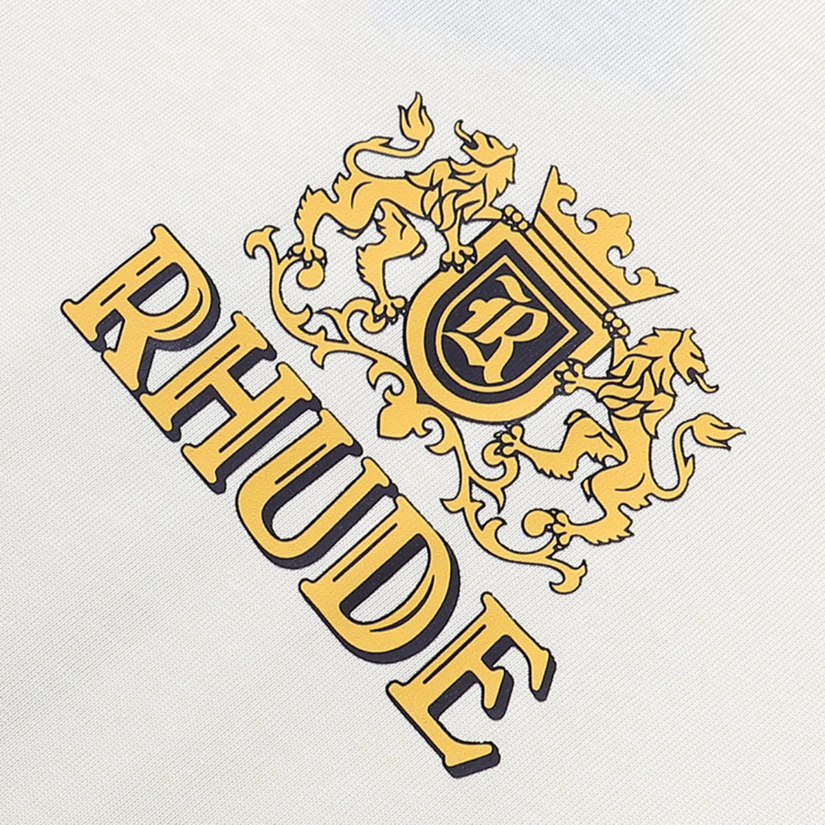 Rhude T-shirt Wheat Ear Badge Short Sleeve T-shirt