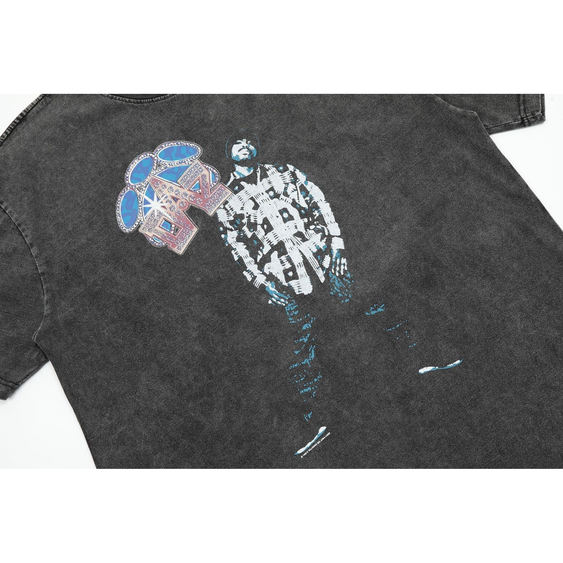 Gallery Dept T Shirts Short Sleeve T-shirt Men and Women Loose
